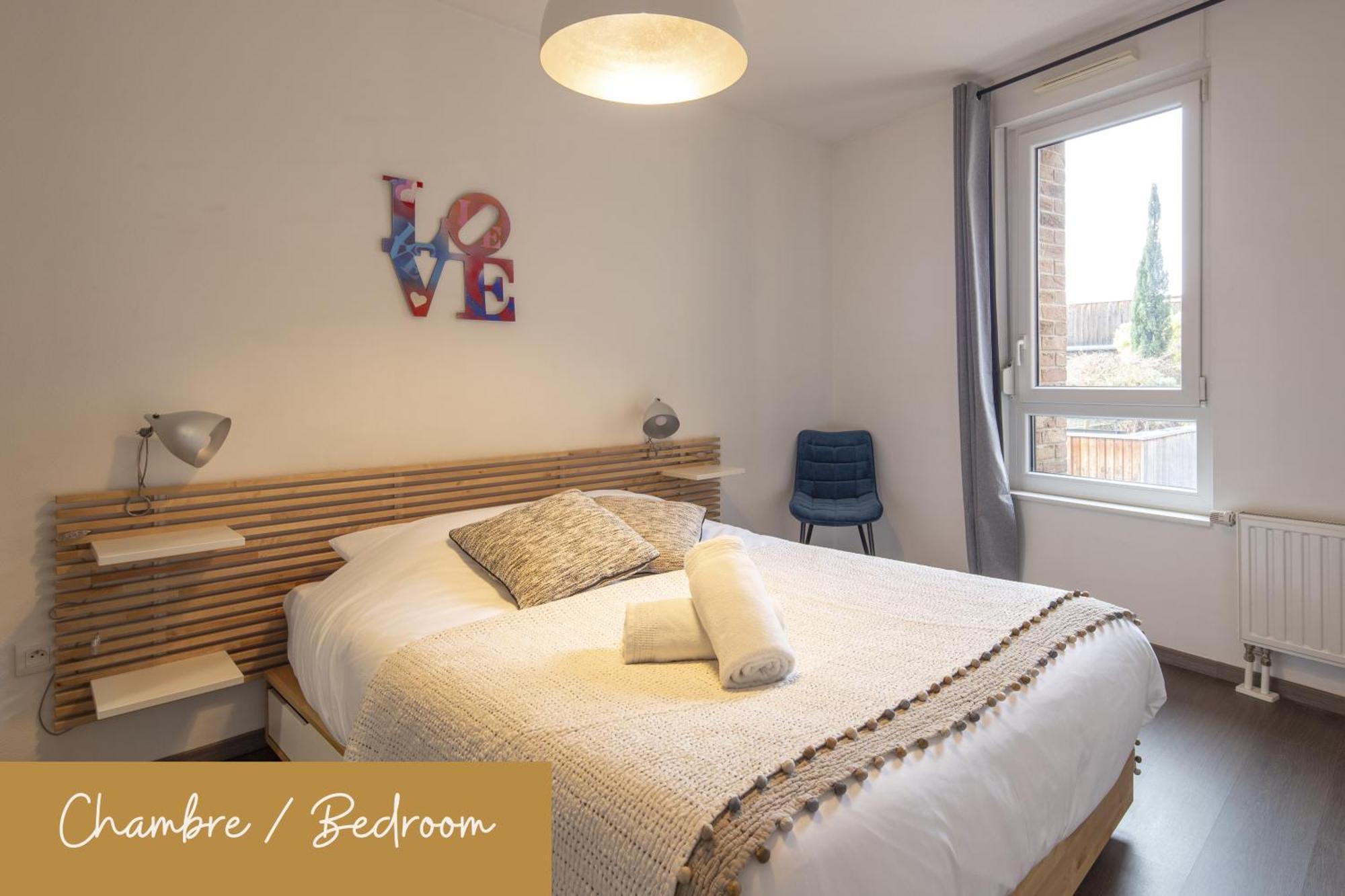 T2 - Balcon -15 Min Centre Ville Et Allemagne สตราสบูร์ก ภายนอก รูปภาพ