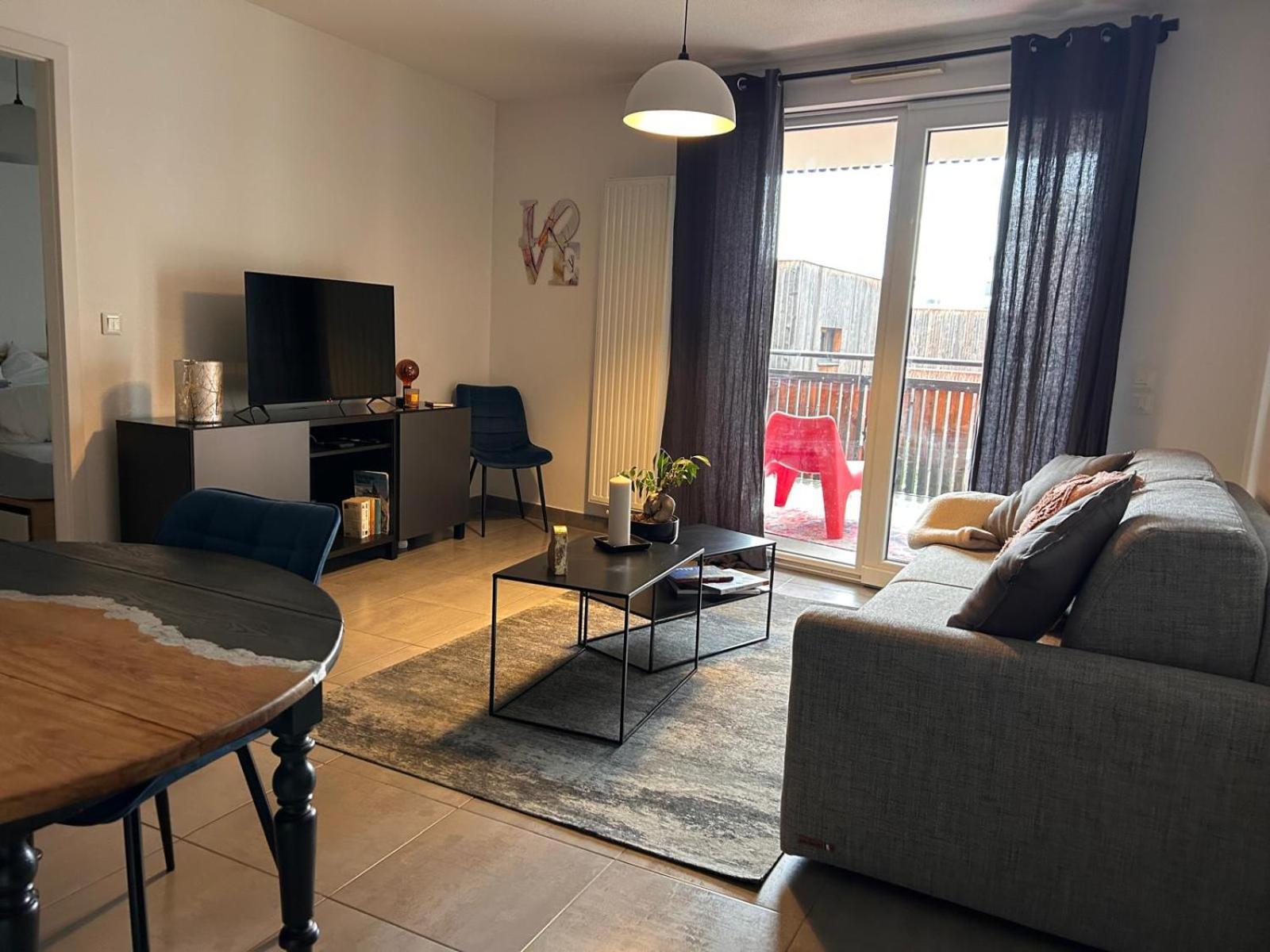 T2 - Balcon -15 Min Centre Ville Et Allemagne สตราสบูร์ก ภายนอก รูปภาพ