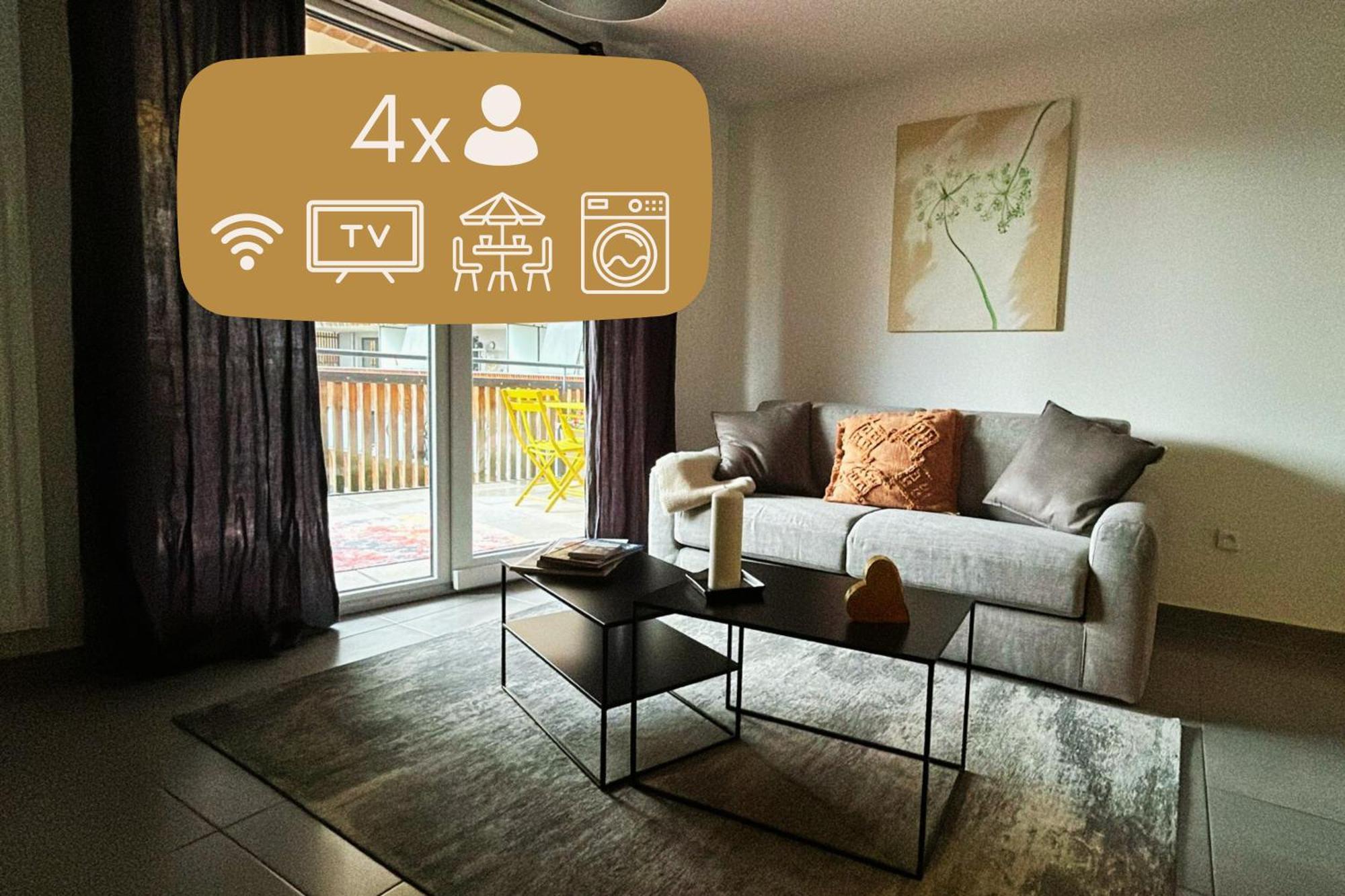 T2 - Balcon -15 Min Centre Ville Et Allemagne สตราสบูร์ก ภายนอก รูปภาพ