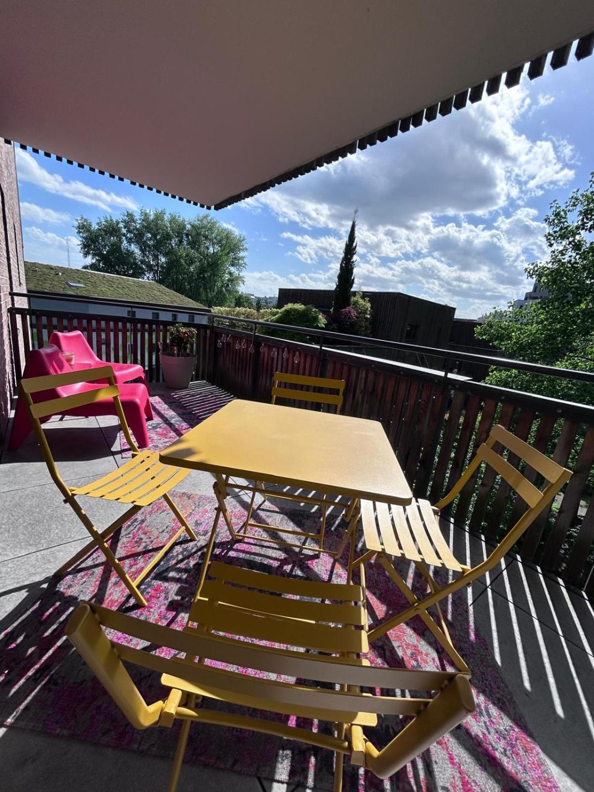 T2 - Balcon -15 Min Centre Ville Et Allemagne สตราสบูร์ก ภายนอก รูปภาพ